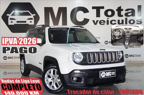 JEEP RENEGADE 1.8 16V FLEX LONGITUDE 4P AUTOMÁTICO